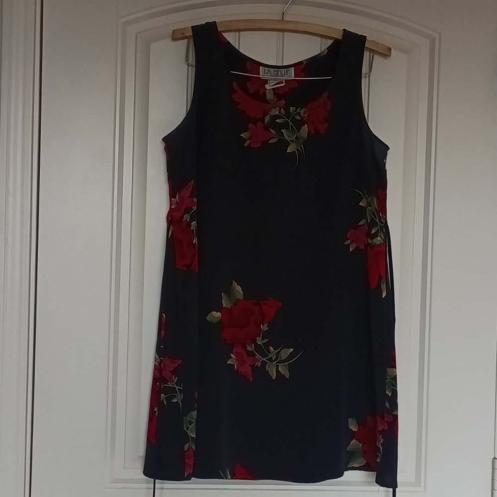 Black mini dress